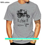 Tees Male Harajuku Top Fitness Brand Clothing T-Shirt Shirt MZ ETZ 250 DDR Kult Fun Motorrad Biker MC Ostalgie Zone Tee Shirt