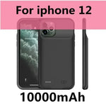 10000mAh Battery Charger Case for IPhone 11 12 13 14 Pro Max Mini for Apple 6 6S 7 8 Plus X XR XS MAX Power Bank Charging Cover