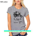 Tees Male Harajuku Top Fitness Brand Clothing T-Shirt Shirt MZ ETZ 250 DDR Kult Fun Motorrad Biker MC Ostalgie Zone Tee Shirt