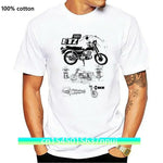 Tees Male Harajuku Top Fitness Brand Clothing T-Shirt Shirt MZ ETZ 250 DDR Kult Fun Motorrad Biker MC Ostalgie Zone Tee Shirt