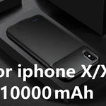 10000mAh Battery Charger Case for IPhone 11 12 13 14 Pro Max Mini for Apple 6 6S 7 8 Plus X XR XS MAX Power Bank Charging Cover