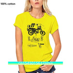 Tees Male Harajuku Top Fitness Brand Clothing T-Shirt Shirt MZ ETZ 250 DDR Kult Fun Motorrad Biker MC Ostalgie Zone Tee Shirt