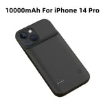 10000mAh Battery Charger Case for IPhone 11 12 13 14 Pro Max Mini for Apple 6 6S 7 8 Plus X XR XS MAX Power Bank Charging Cover